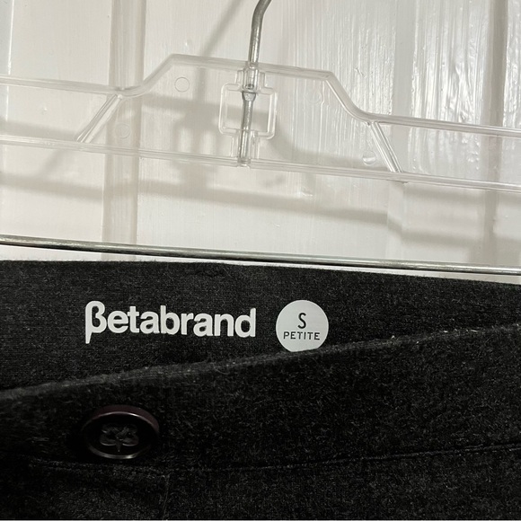 Betabrand Skinny Leg Classic Dress Yoga Pants Charcoal Gray Small Petite SP O - Picture 3 of 8